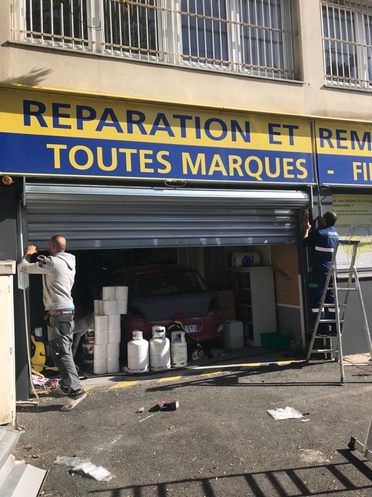 rideau métallique