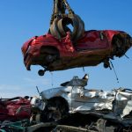 voiture pour la casse à Caudry