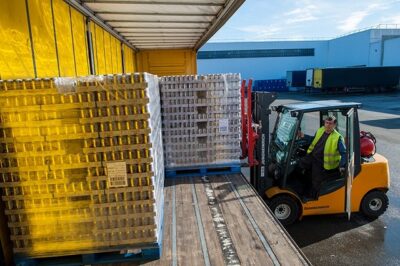 Transporter des palettes