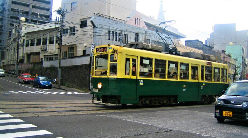 Tramway à Nagasaki