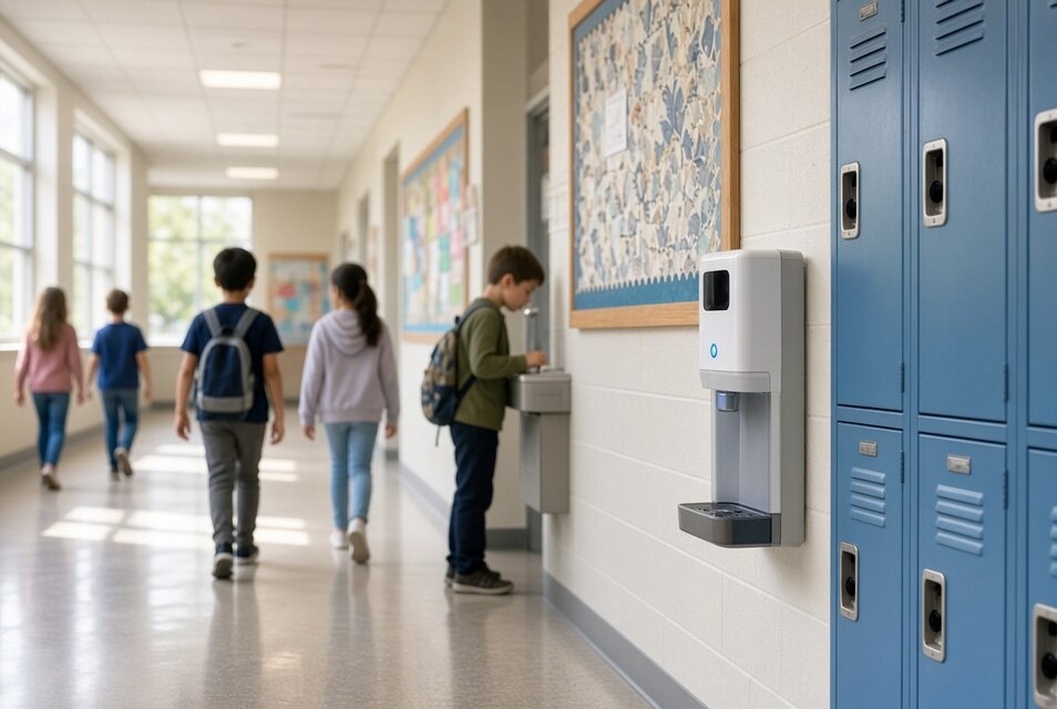 Fontaine à eau pour école : pourquoi l'installer ?